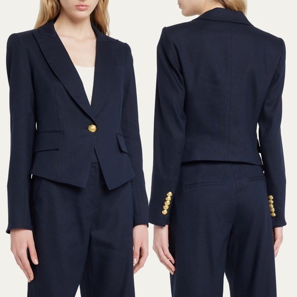 Veronica beard Hosanna linen dickey jacket FINAL PRICE OFFERS WILL BE DECLINED - Picture 1 of 8